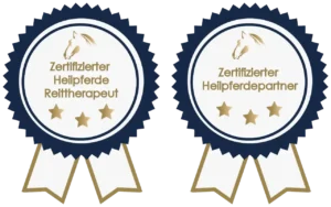 Deike Springer ist Zertifizierte Heilpferde Reittherapeutin sowie Zertifizierte Heilpferdepartnerin